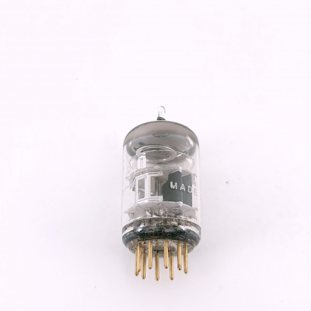 1 X E88C / 8255 SINGLE TRIODE TELEFUNKEN TUBE. 1960s PROD. 3 MICA. GOLD PIN. HIGH GAIN. 90. CH166