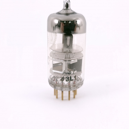 1 X E88C / 8255 SINGLE TRIODE VALVO TUBE. 1960s PHILIPS PROD. 3 MICA. GOLD PIN. HIGH GAIN. 91. CH166