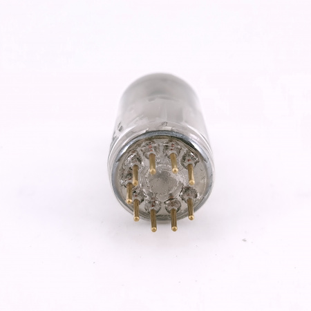 1 X E88C / 8255 SINGLE TRIODE VALVO TUBE. 1960s PHILIPS PROD. 3 MICA. GOLD PIN. HIGH GAIN. 91. CH166
