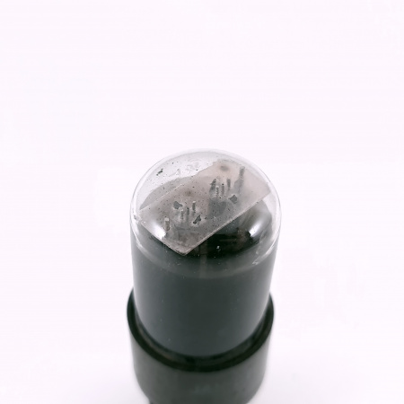 1 X 12SL7GT TUNG-SOL TUBE. 1940s PROD. BLACK ROUND PLATES. FLAT GETTER.93.CH166
