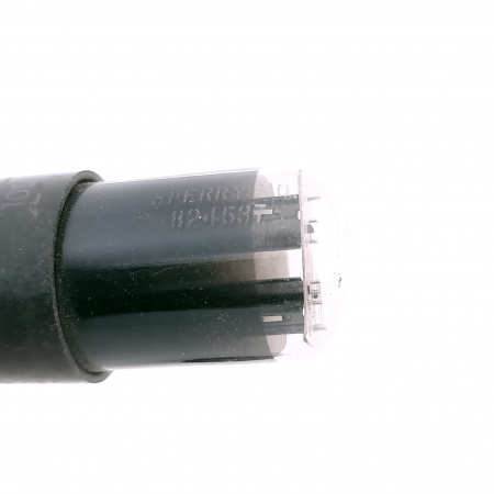 1 X 12SL7GT TUNG-SOL TUBE. 1940s PROD. BLACK ROUND PLATES. FLAT GETTER.93.CH166