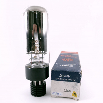 1 X 5AS4 / 5U4GB AWV TUBE....