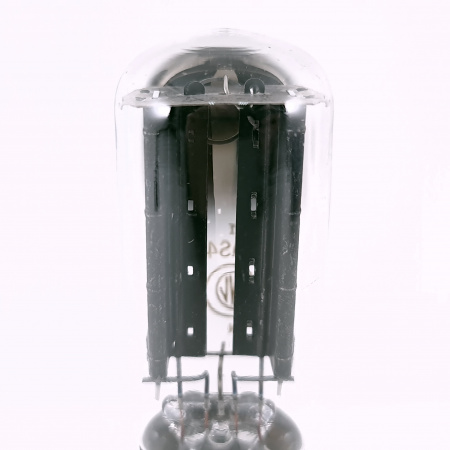 1 X 5AS4 / 5U4GB AWV TUBE. 1960s PROD. BLACK PLATES. 94. CH166