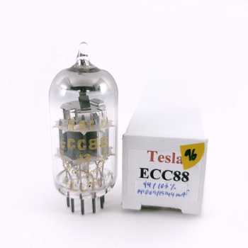 1 X ECC88 / 6DJ8 TESLA...