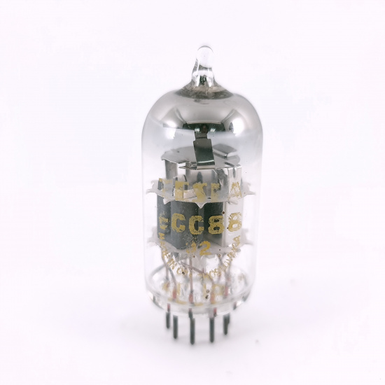 1 X ECC88 / 6DJ8 TESLA TUBE. 1960s...
