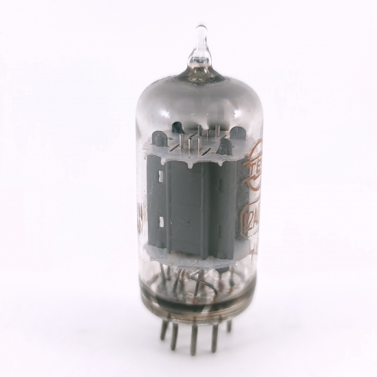 1 X 12AU7 TEN TUBE. 1960s PROD. 17MM...