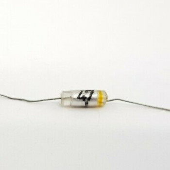 STYROFLEX CAPACITOR 47PF 63V 5% NOS 3PC. C408U40F210921