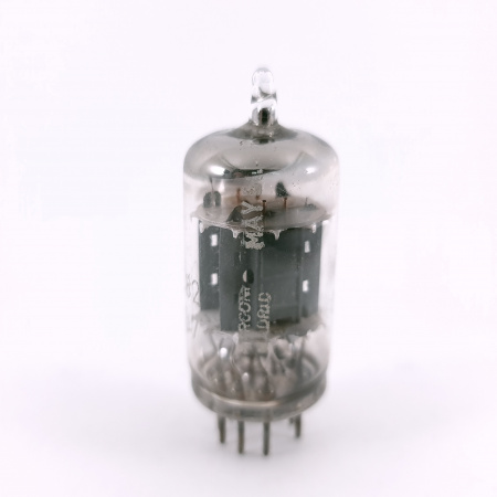 1 X ECC82 MARCONI TUBE. 1960s PHILIPS PROD. COPPER RODS. 106. CH166