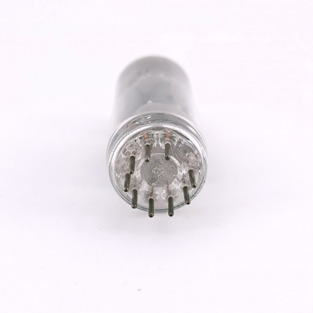 1 X 6CG7 / 6FQ7 HALTORN PHILCO TUBE. 1960s JAPAN PROD. COPPER RODS. 111. CH166