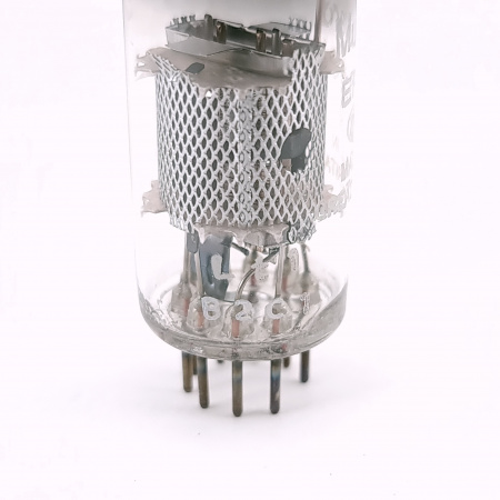 100 X EF80 MULLARD TUBE. 1960s PROD. B-CODES. MESH PLATE. COPPER RODS. CH113