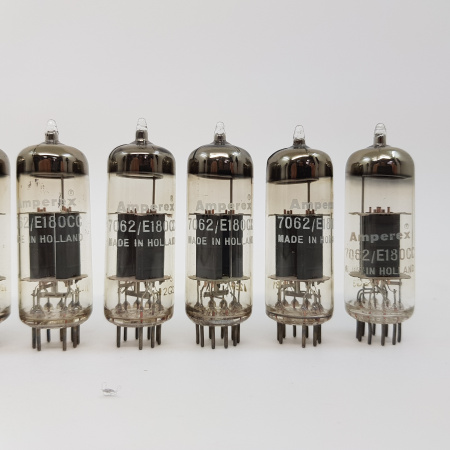 10 X 7062 / E180CC TUBE. AMPEREX BRAND. 17MM PLATES. ⊿-CODES. CA  ENA