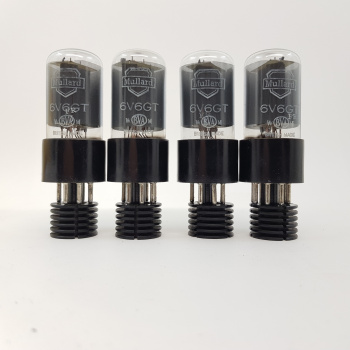 4 X 6V6GT MULLARD TUBE.... 2
