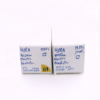 2 X 408A WESTERN ELECTRIC...