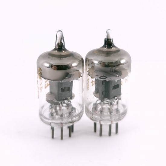 2 X 408A WESTERN ELECTRIC TUBE. 1950s...