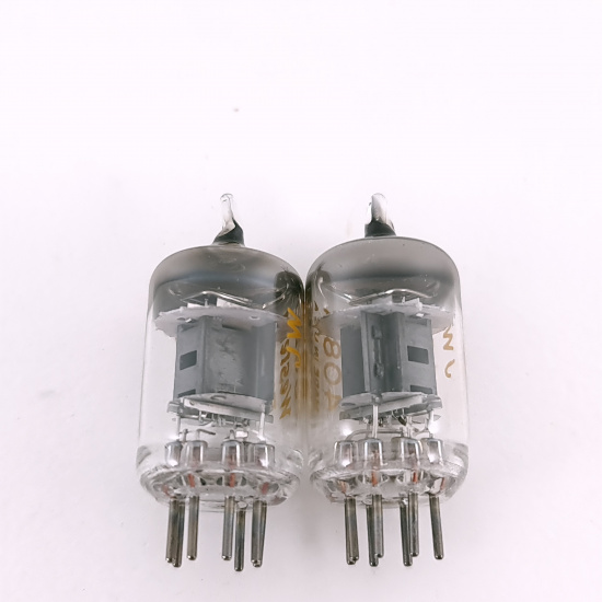 2 X 408A WESTERN ELECTRIC TUBE. 1950s...