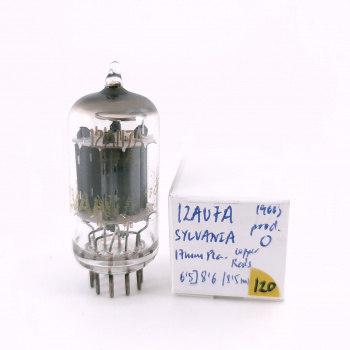 1 X 12AU7A SYLVANIA TUBE....