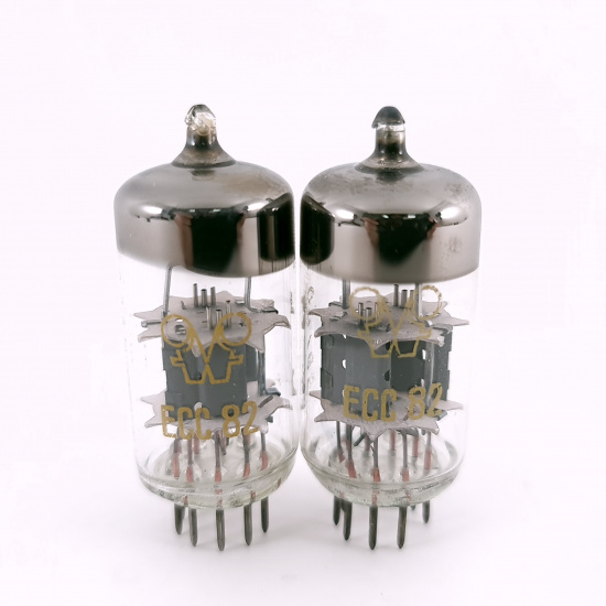 2 X ECC82 ANNA SEGHERS TUBE. 1960s...