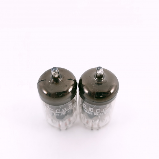 2 X ECC88 TUBE. 1960s JAPAN PROD....