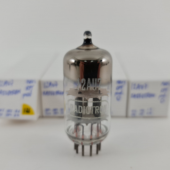 4 X 12AU7 RADIOTRON TUBE. 1960s RFT...