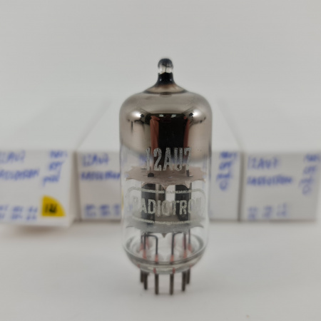 4 X 12AU7 RADIOTRON TUBE. 1960s RFT PROD. MATCHED QUAD. 126. CH166