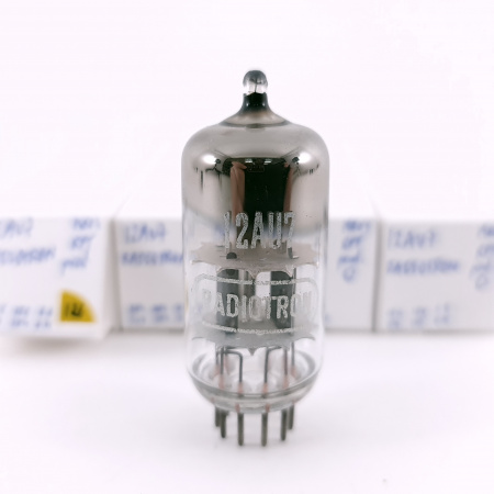 4 X 12AU7 RADIOTRON TUBE. 1960s RFT PROD. MATCHED QUAD. 126. CH166