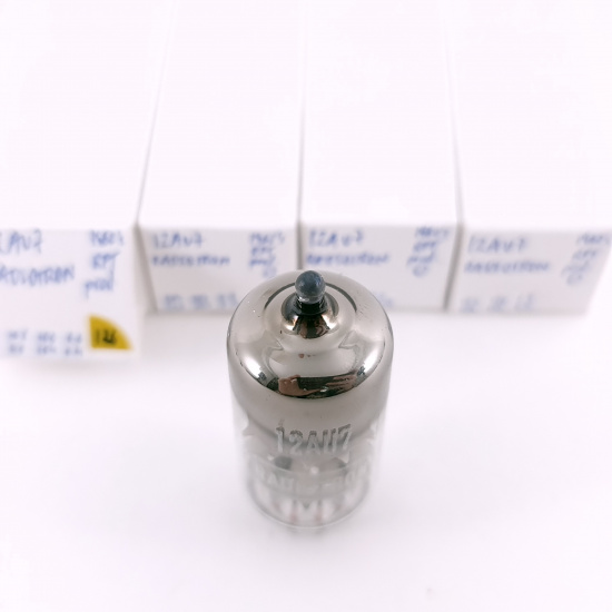 4 X 12AU7 RADIOTRON TUBE. 1960s RFT...