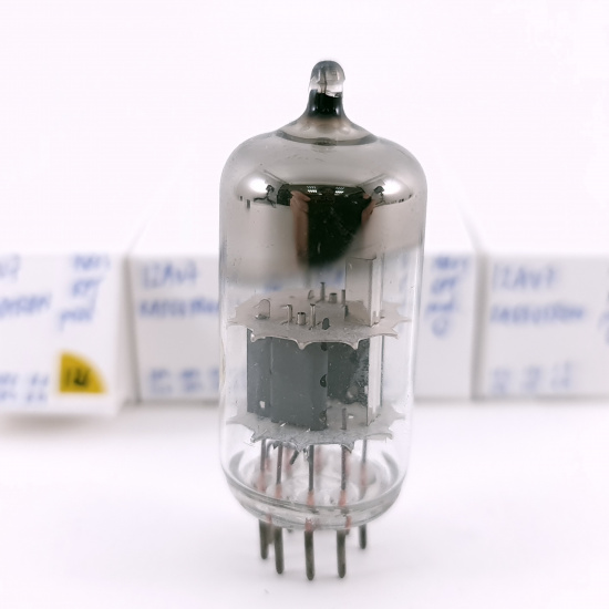 4 X 12AU7 RADIOTRON TUBE. 1960s RFT...