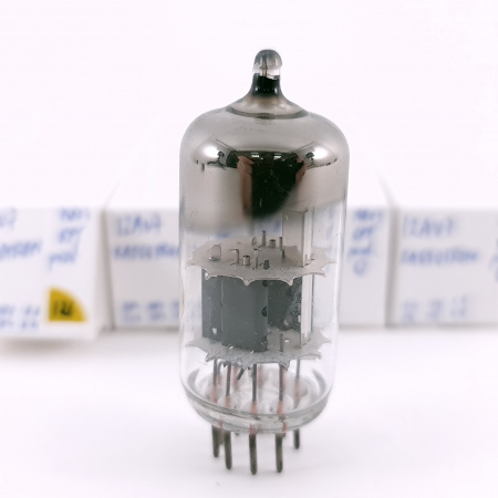 4 X 12AU7 RADIOTRON TUBE. 1960s RFT PROD. MATCHED QUAD. 126. CH166