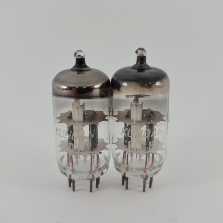 2 X ECC82 KUNDAN TUBE. 1960s RFT PROD. MATCHED PAIR. 127. CH166