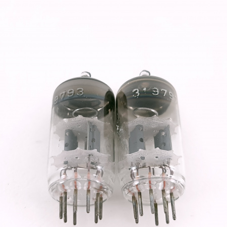 2 X ECC82 KUNDAN TUBE. 1960s RFT PROD. MATCHED PAIR. 127. CH166