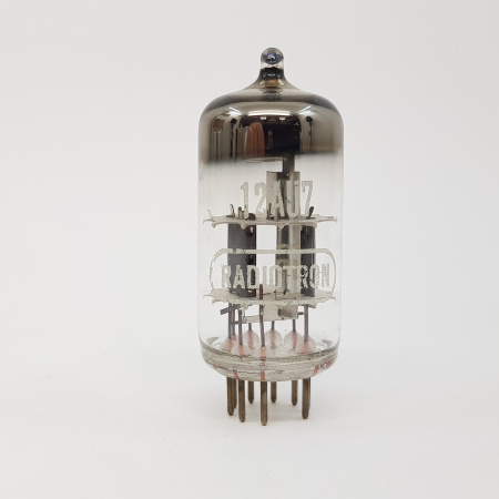1 X 12AU7 RADIOTRON TUBE. 1960s PROD. C19