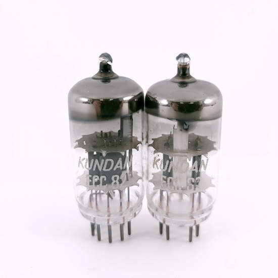2 X ECC82 / 12AU7 KUNDAN TUBE. 1960s...