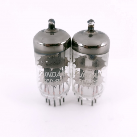 2 X ECC82 / 12AU7 KUNDAN TUBE. 1960s RFT PROD. MATCHED PAIR. 130. CH166