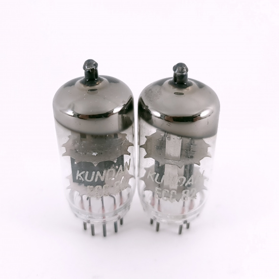 2 X ECC82 / 12AU7 KUNDAN TUBE. 1960s...