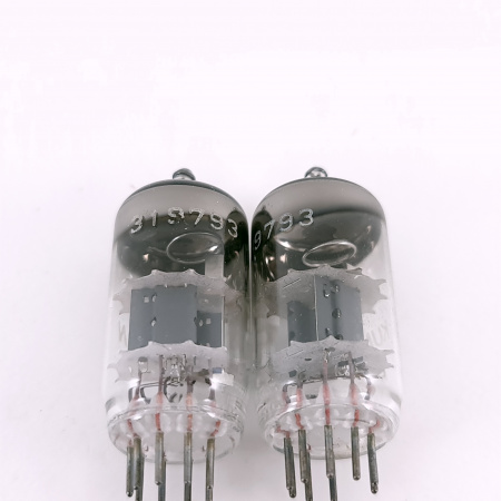 2 X ECC82 / 12AU7 KUNDAN TUBE. 1960s RFT PROD. 131. CH166