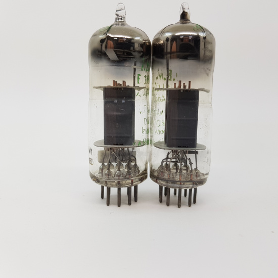 2 X E181CC MINIWATT-DARIO TUBE. 1960s...