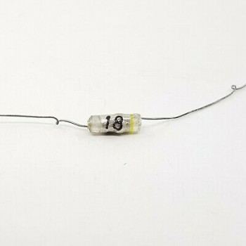 STYROFLEX CAPACITOR 18PF 63V 1% NOS 3PC. C408U98F210921