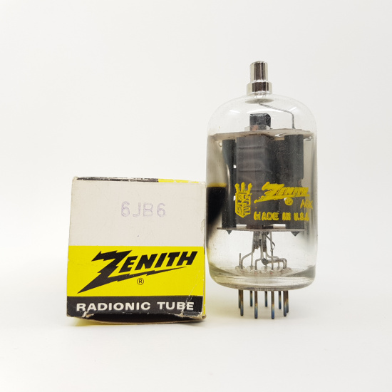 1 X 6JB6 ZENITH TUBE. NOS/NIB. RC130