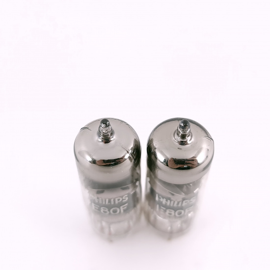 2 X E80F PHILIPS TUBE. 1960s PROD....