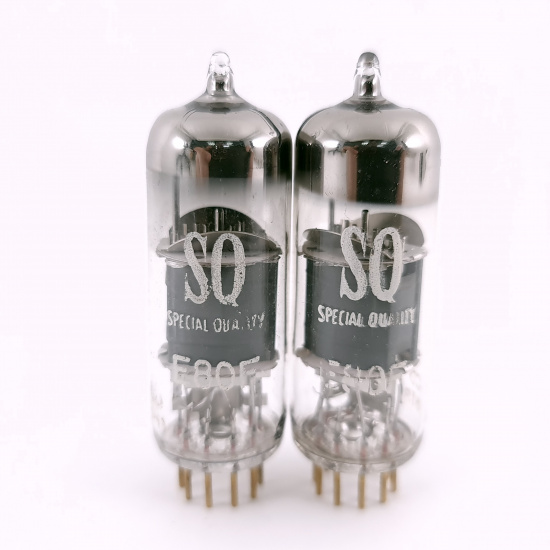 2 X E80F PHILIPS TUBE. 1960s PROD....