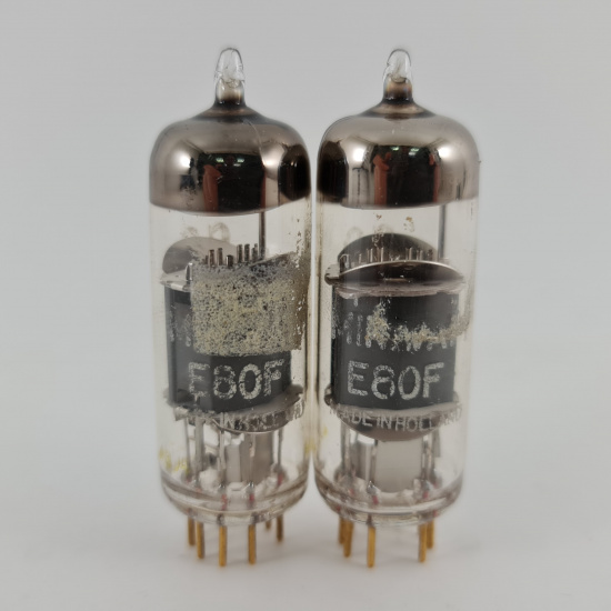 2 X E80F PHILIPS-MINIWATT TUBE. 1960s...