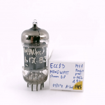1 X ECC83 MINIWATT TUBE....
