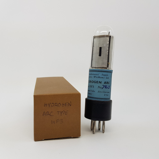 1 X HYDROGEN ARC LAMP HF3. NOS. RC130