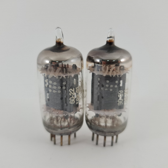 2 X 5965 GENERAL ELECTRIC TUBE. 1960s...