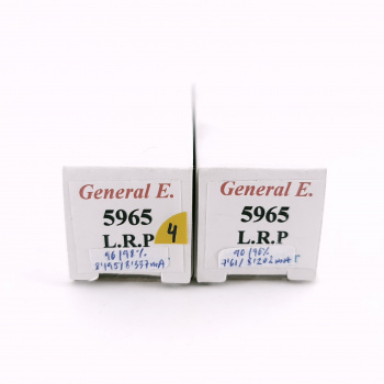 2 X 5965 GENERAL ELECTRIC...