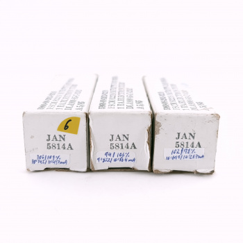 3 X JAN 5814A PHILIPC ECG...