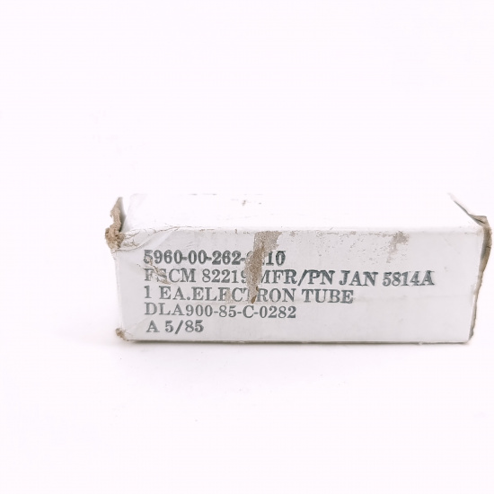 1 X JAN 5814A PHILIPS ECG TUBE. 1980s...