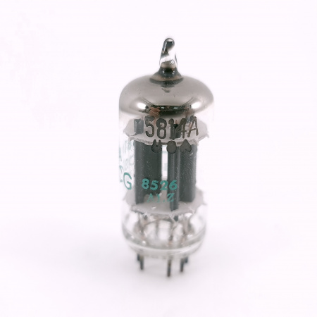 1 X JAN 5814A PHILIPS ECG TUBE. 1980s PROD. 17MM PLATES. COPPER RODS. 9. CH167