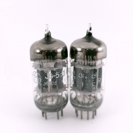 2 X 5814A TUBE. 1960s GENERAL ELECTRIC PROD. 3 MICA. MATCHED PAIR. 11. CH167