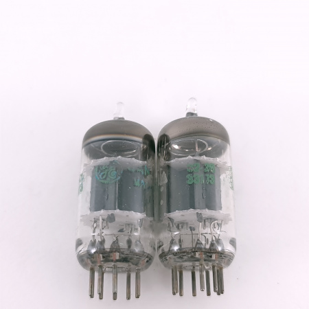 2 X JAN 5814A GENERAL ELECTRIC TUBE. 1960s PROD. MATCHED PAIR. USED. 12. CH167